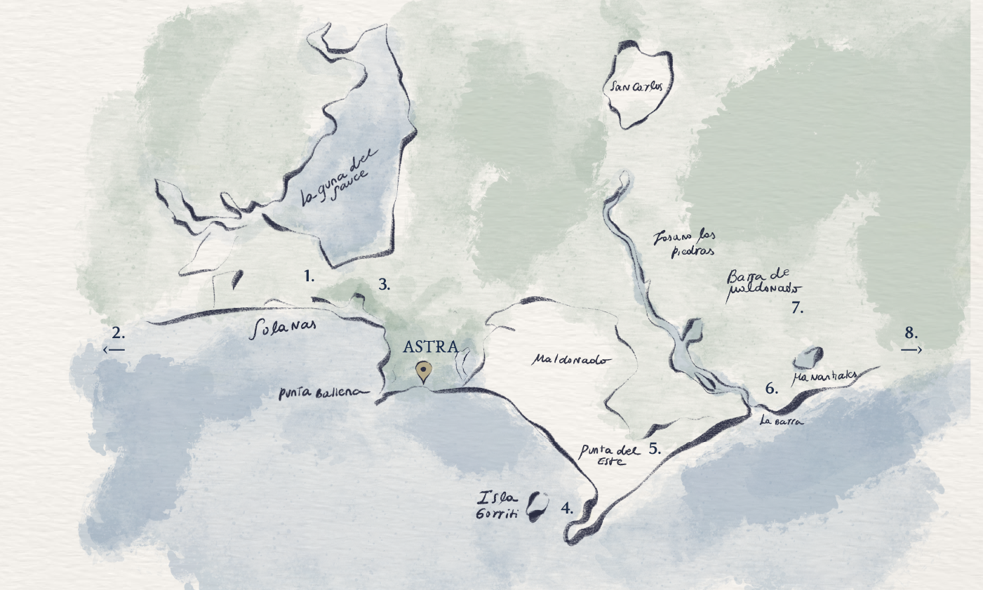 Barrio Astra Location Map